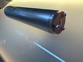 Silencioso GIANNELLI Aluminio 3 tornillos NUEVO