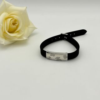 Pulsera tous con oro blanco 18kt con diamantes