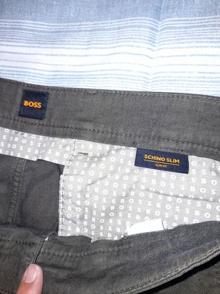 Pantalon chino de boss talla 48