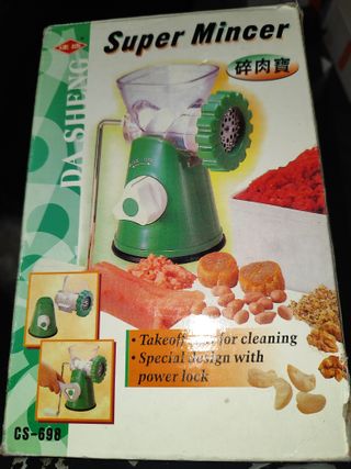 Picador carne verdura.. manual