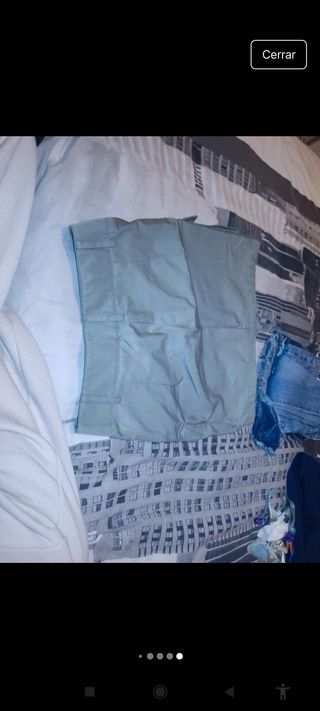 Falda verde militar 