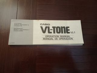 Casio Tone VOL 1 NUNCA USADO!!