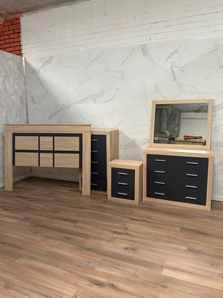 Set Conjunto Dormitorio Matrimonio Completo!