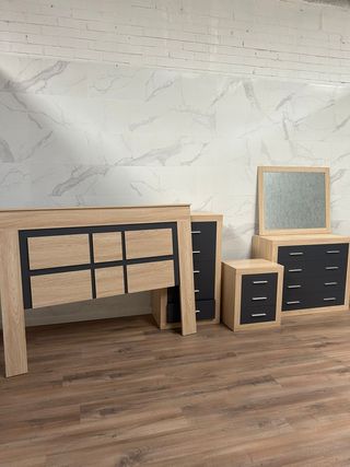Set Conjunto Dormitorio Matrimonio Completo!