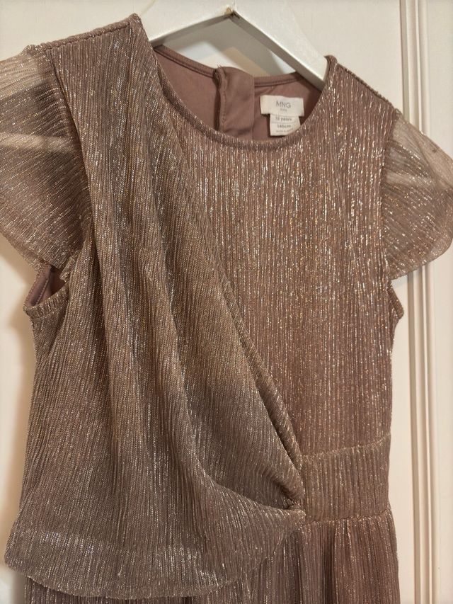 Modo largo fiesta dorado/rosa MNG