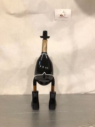 Papera smoking elegante stile cappello abito legno