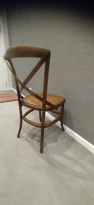 Sillas tipo Thonet de rejilla