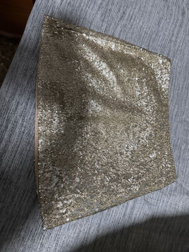 Falda lentejuelas niña