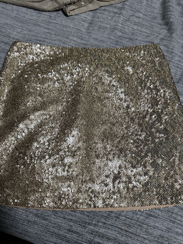 Falda lentejuelas niña