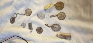 Antiguas medallas religiosas