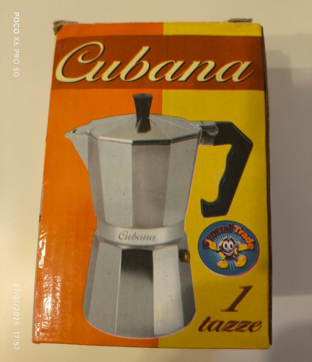 moka a una tazza La Cubana