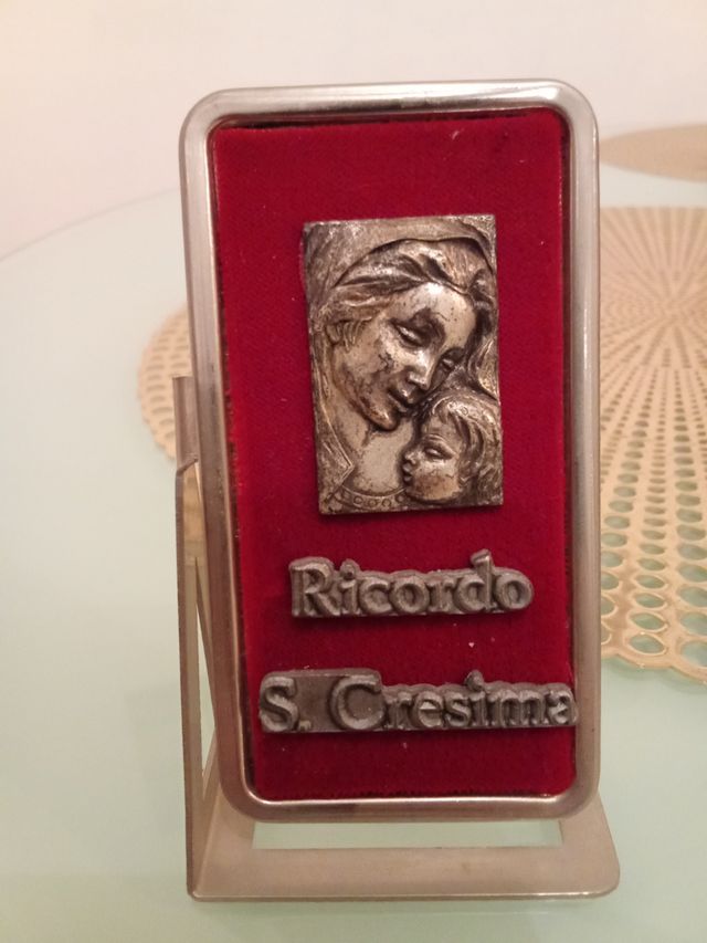 Souvenir Cresima Vintage 