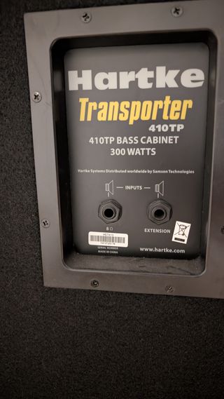 Amplificador Bajo Hartke HA2500 + Caja 410TP