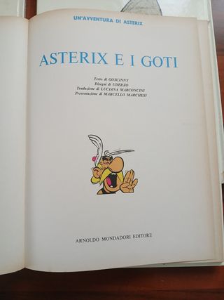 Fumetti cartonati vintage Asterix