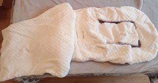 conjunto carro bebe mayoral color perla