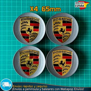 4 Tapacubos Porsche Macan Llantas Originales 65mm