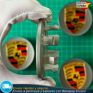 4 Tapacubos Porsche Macan Llantas Originales 65mm