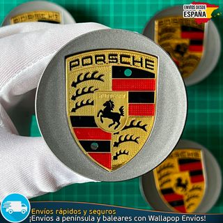4 Tapacubos Porsche Macan Llantas Originales 65mm