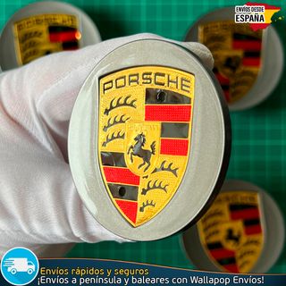 4 Tapacubos Porsche Macan Llantas Originales 65mm
