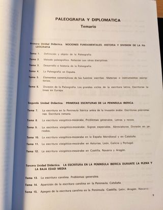 Paleografía y Diplomática 