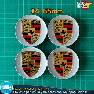 4 Tapacubos Porsche Macan Llantas Originales 65mm