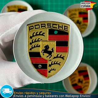 4 Tapacubos Porsche Macan Llantas Originales 65mm