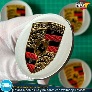 4 Tapacubos Porsche Macan Llantas Originales 65mm