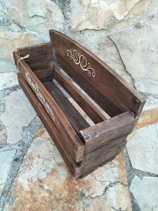 ESTANTERIA - JARDINERA MADERA