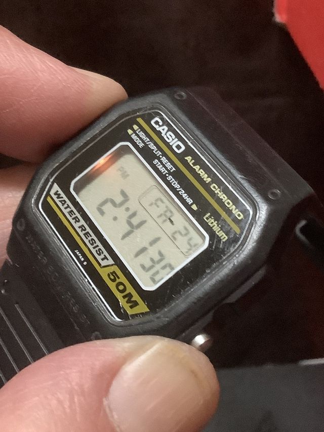 CASIO W 14 Amarillo "JAPAN Año 86" COLECCIONISTAS