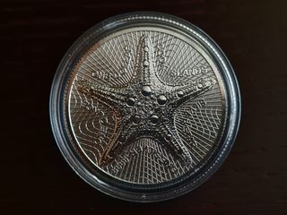 2019 Cook Islands 1 Oz Plata