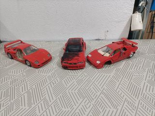 Lote de coches a escala 1:24
