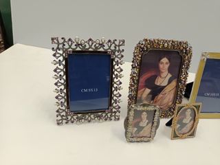 Portafoto con pietre sbaroschi