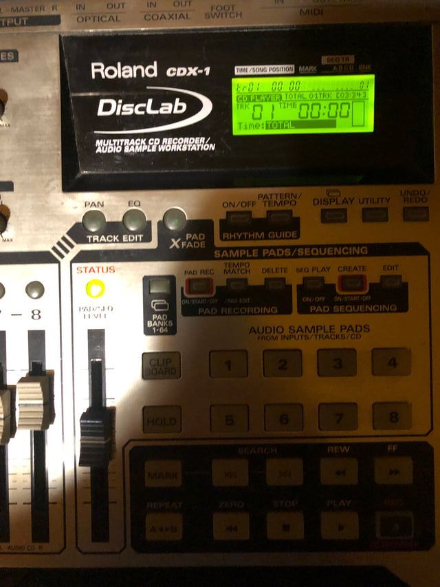 ROLAND CDX 1 DISC LAB