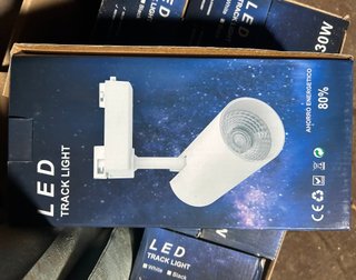 Focos para sistema de riel moderno trifásico. 30W