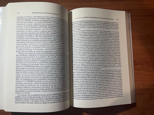 Derecho de la función pública.