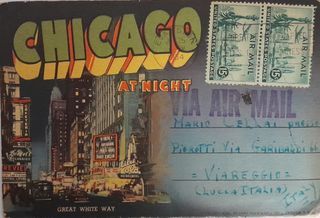 Libro pieghevole di cartoline di Chicago