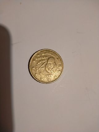 10 céntimos España 1999 ERROR 