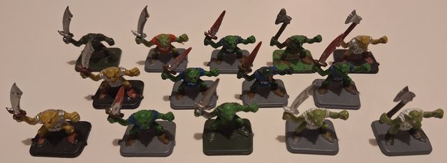 Classic Heroquest. Pack Goblins + tarjetas
