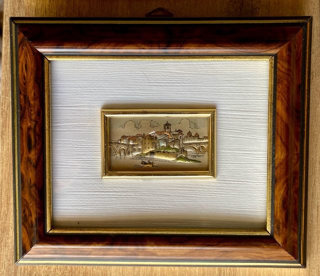 Cuadros artesanales con plata 925