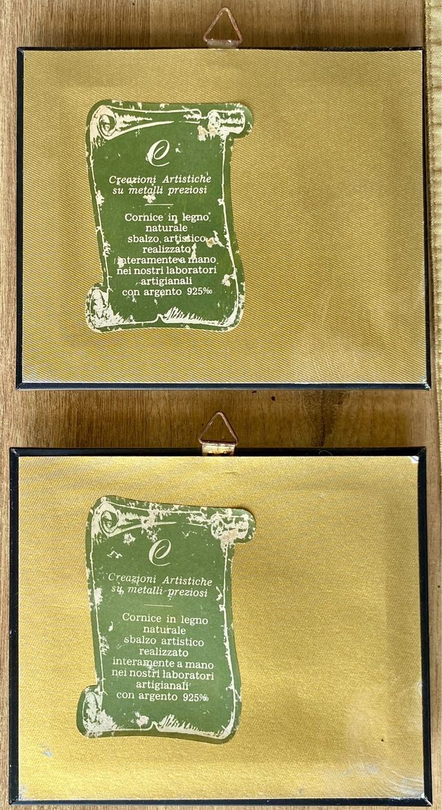 Cuadros artesanales con plata 925