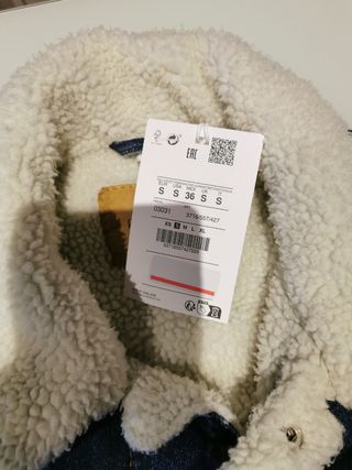 Cazadora Vaquera forrada de borrego 