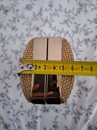 Bolso fiesta dorado