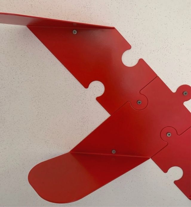 quattro Mensola a forma di puzzle