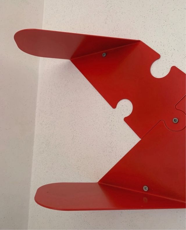 quattro Mensola a forma di puzzle