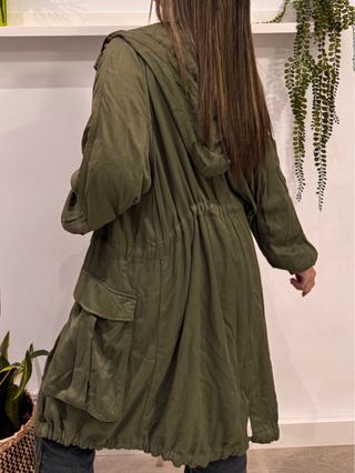 Parka verde caqui Vila Clothes L