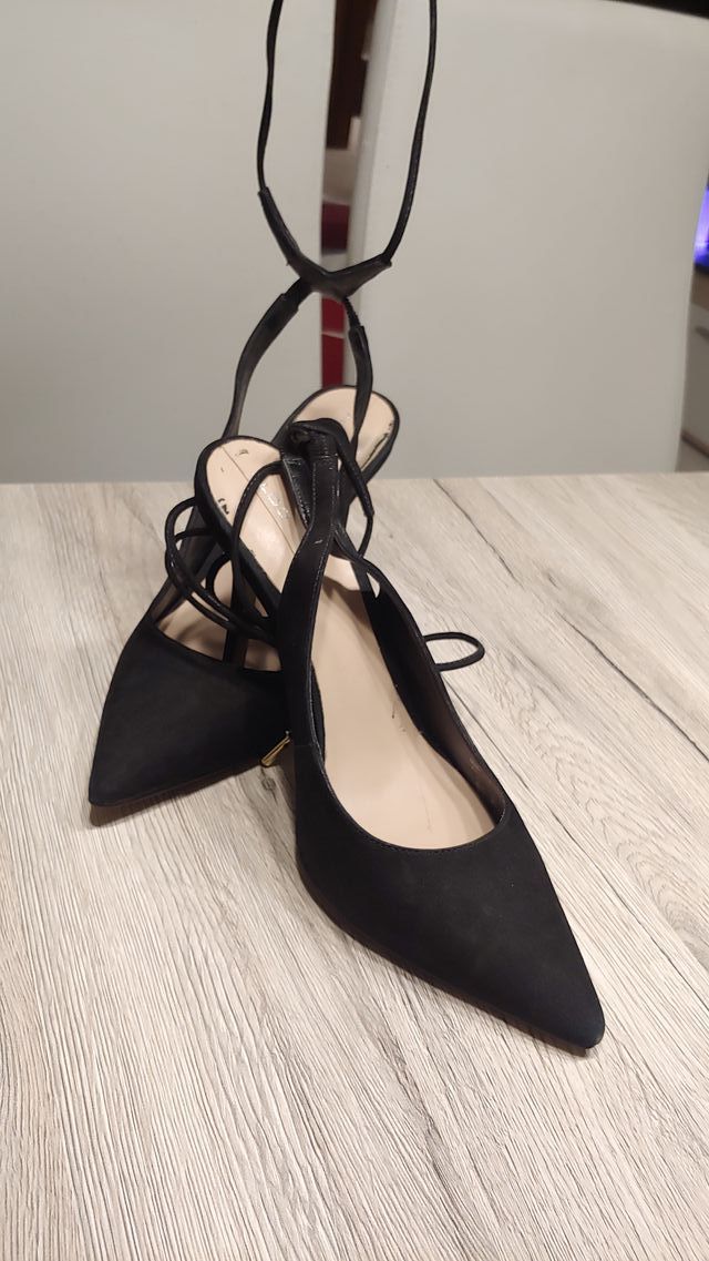 pacchetto ALDO due slingback nero/bianco taglia 37