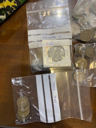 Lote de pesetas Franco y mas