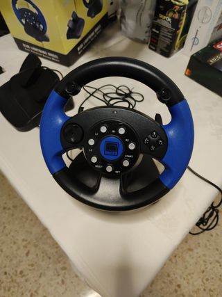 Volante e pedali PS2