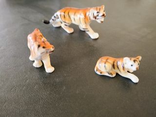 Animales miniatura porcelana