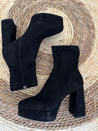 Botines tacón Zara